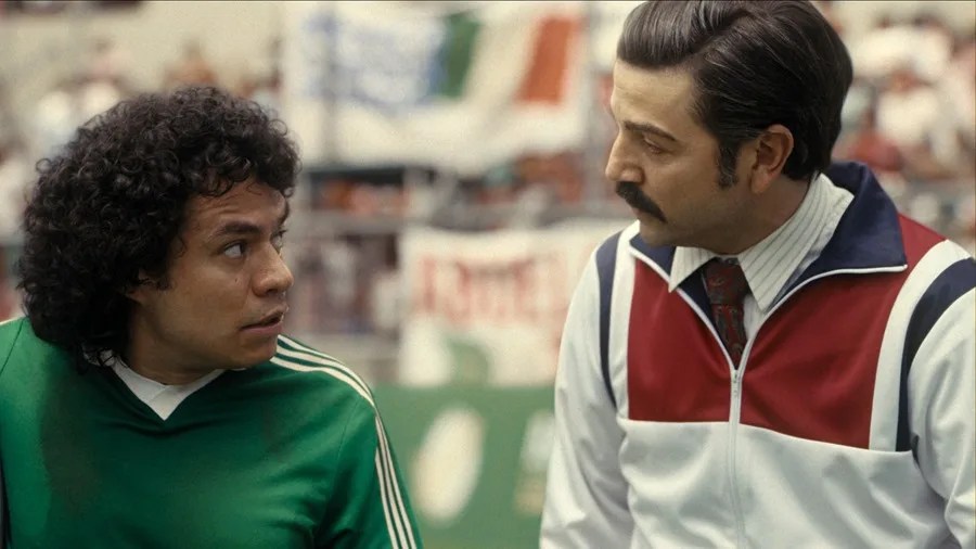 Fotografía cedida este lunes por la plataforma Netflix, que muestra un fotograma de la película 'México 86'. EFE / Netflix