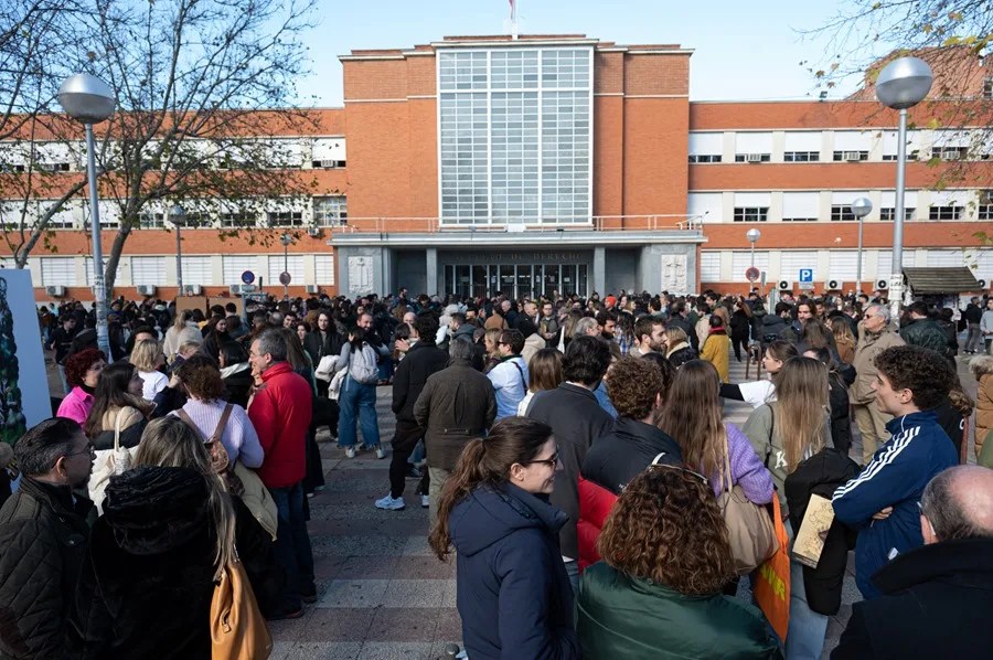 Imagen de archivo de una prueba para acceder a las plazas ofertadas de Formación Sanitaria Especializada.