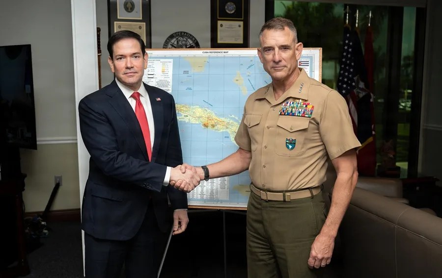 Marco Rubio dice que quiere hablar con León XIV sobre el envío de ayuda humanitaria a Cuba