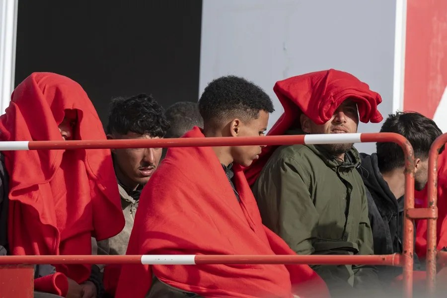 Migrantes, en una imagen de archivo