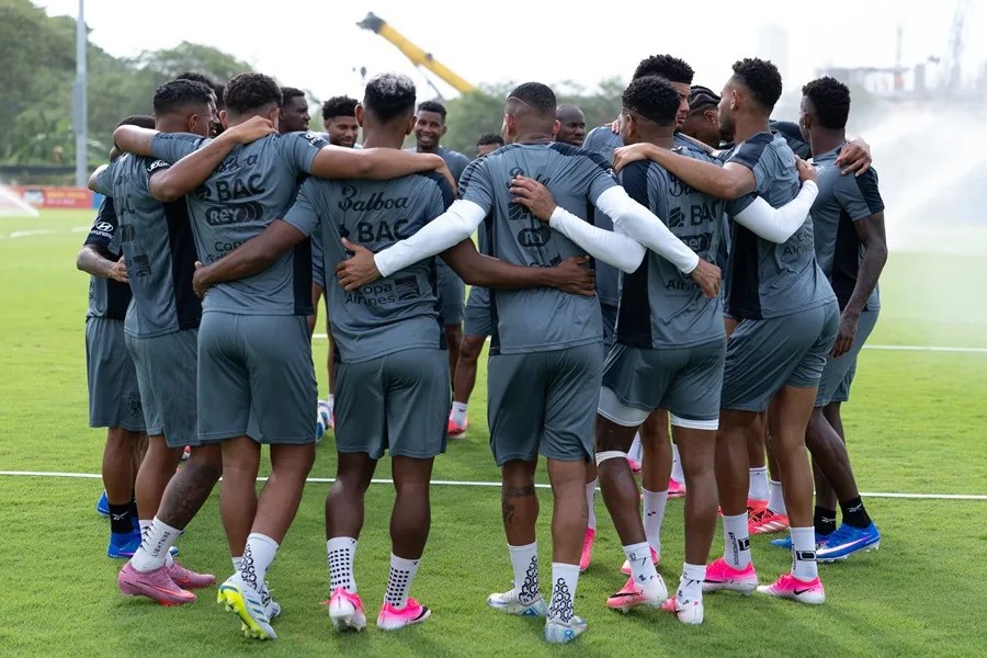 La Selección de Panamá completa su último entrenamiento antes del amistoso con Brasil