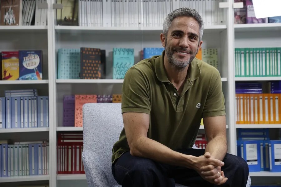 El presentador de televisión Roberto Leal, durante la entrevista con EFE.