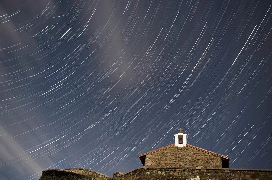Noche estrellada.