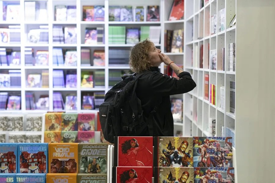 Ambiente en el 44 salón Comic Barcelona.