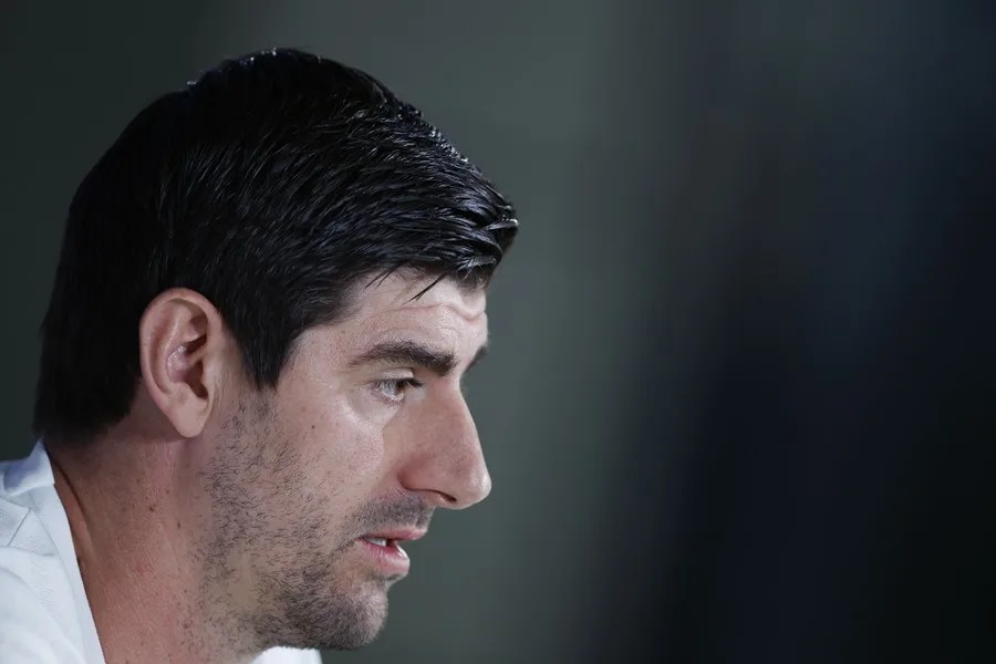 El portero del Real Madrid, Thibaut Courtois