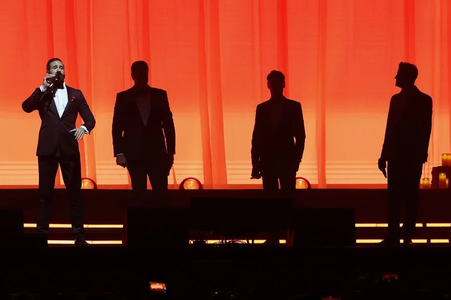 Integrantes del cuarteto de ópera pop Il Divo
