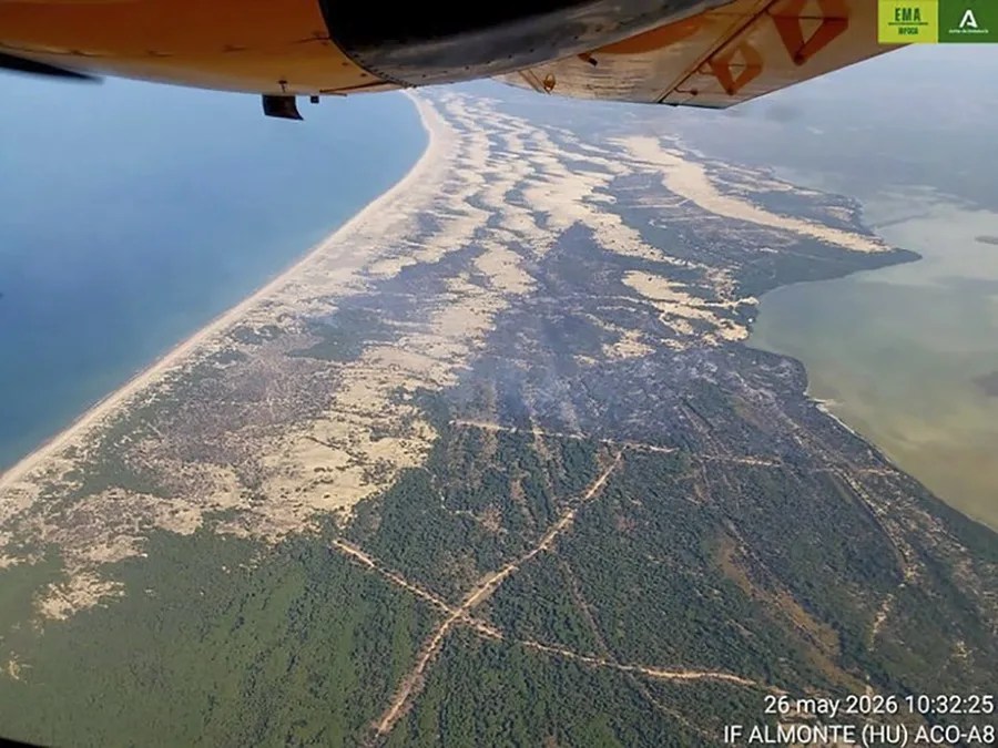 Paraje del Rincón del Membrillo, en Huelva