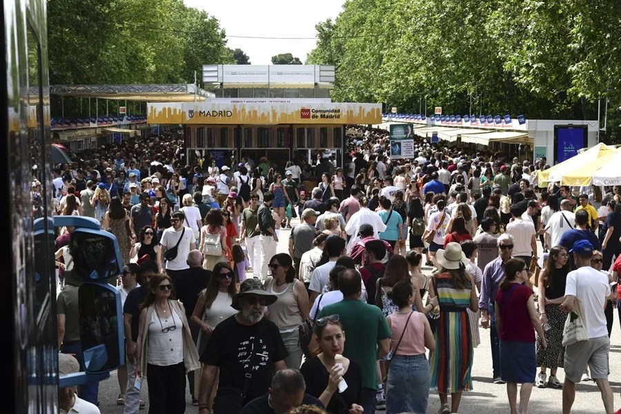 Ambiente de público en la Feria