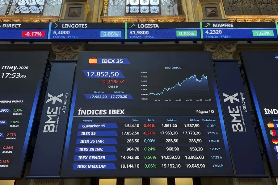 BOLSA ESPAÑOLA ABRE CON CAIDA