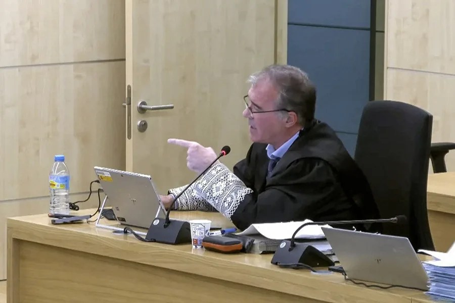 Captura señal Audiencia Nacional del fiscal Anticorrupción Fernando Bermejo