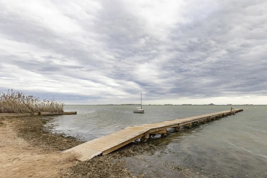 Vista del Mar Menor (Murcia).