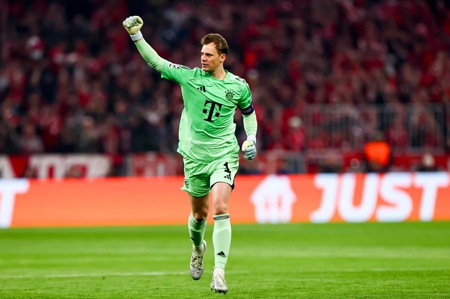 El portero Manuel Neuer