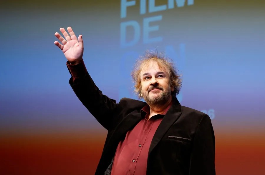 El director de cine Peter Jackson, hoy en Cannes