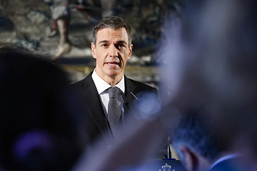 El presidente del Gobierno, Pedro Sánchez. EFE/EPA/Ettore Ferrari
