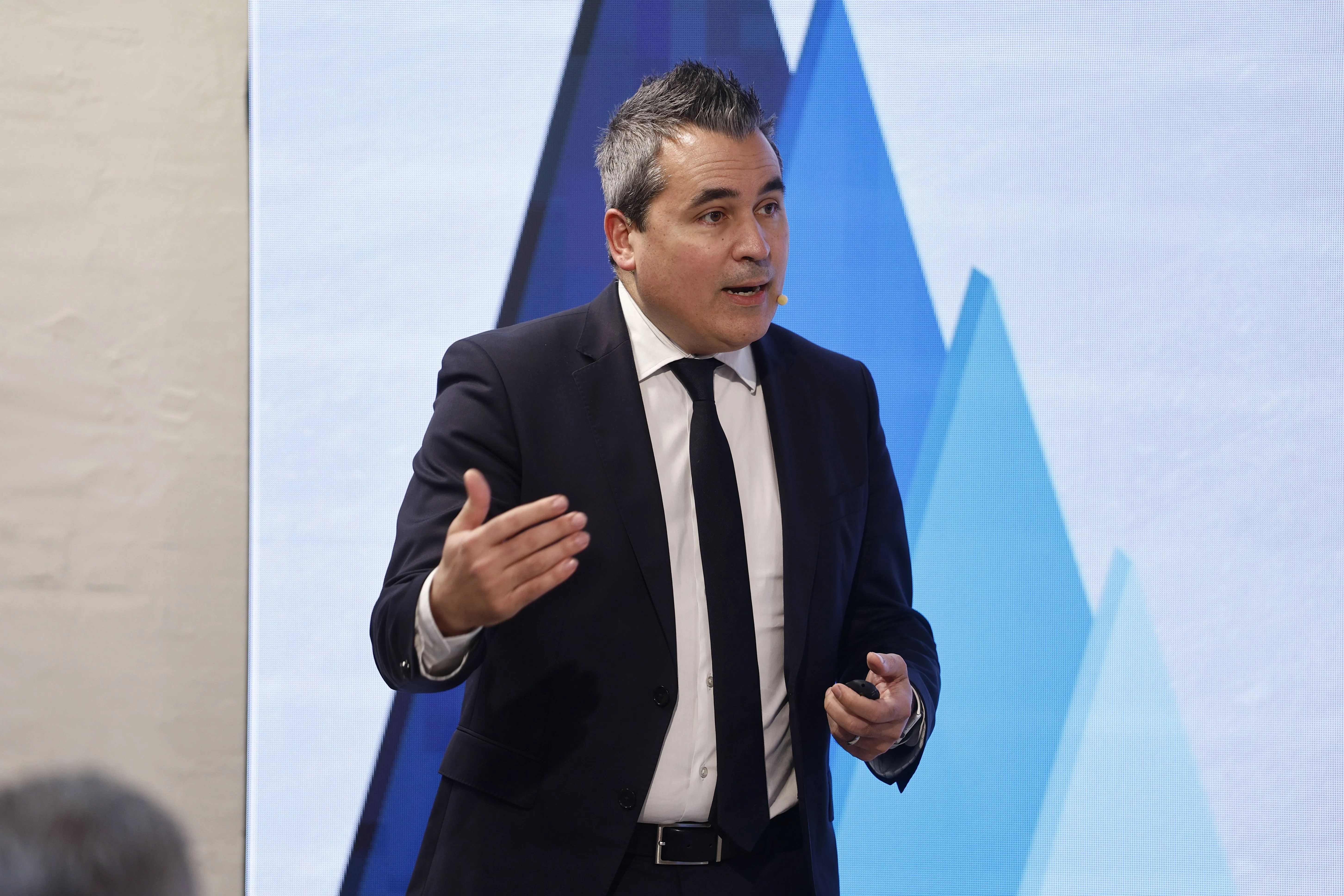 El nuevo CEO de Indra, Josep María Recasens, en una imagen de archivo.