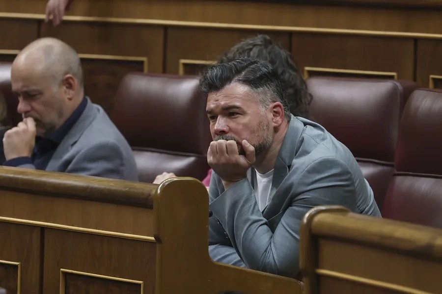El portavoz de ERC Gabriel Rufián