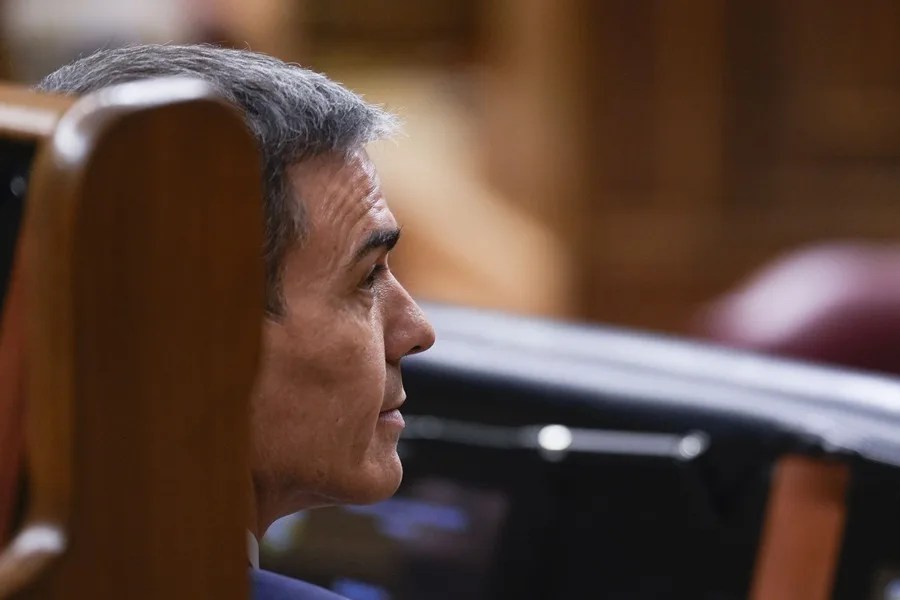 El presidente del Gobierno, Pedro Sánchez