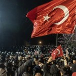 Imagen de archivo de una manifestación en la plaza Taksim.