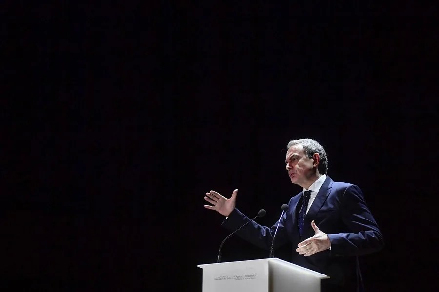 El expresidente del Gobierno José Luis Rodríguez Zapatero