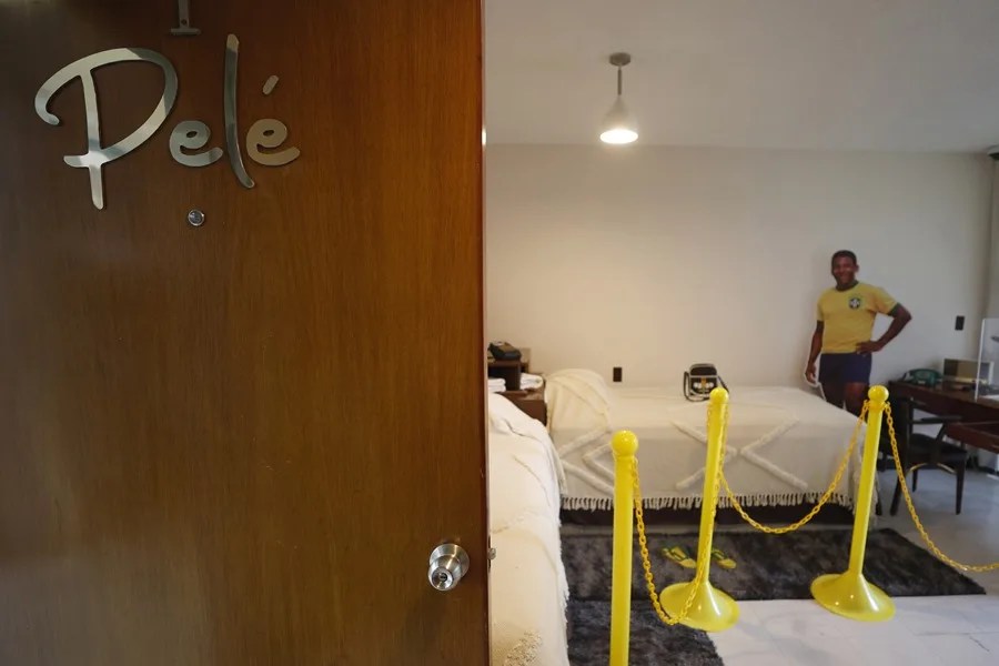 La habitación donde Pelé soñó antes de levantar la Copa del Mundo de México-70