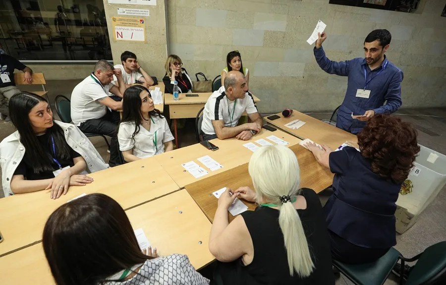Resultados de las elecciones en Armenia