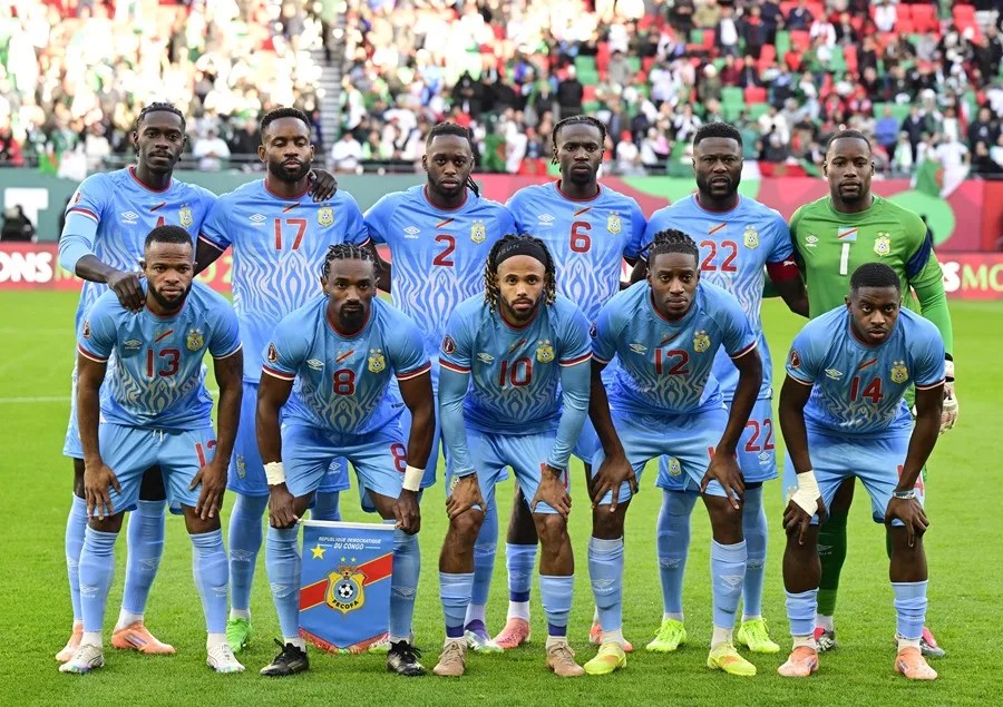 Jugadores de la República Democrática del Congo, en una imagen de archivo.