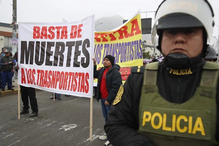 El auge sangriento del crimen organizado será el gran reto del próximo presidente de Perú