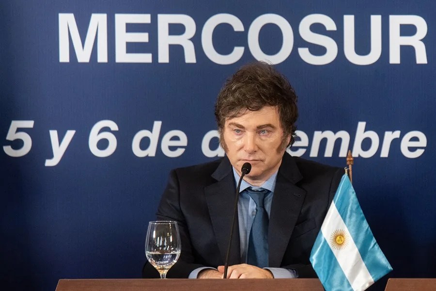 Milei no asistirá a la Cumbre del Mercosur para atender en Argentina "temas de gestión"