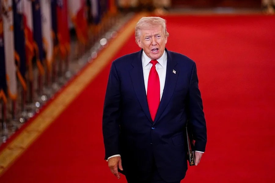 Máxima alerta en Nueva York para el partido de NBA de los Knicks por la presencia de Trump