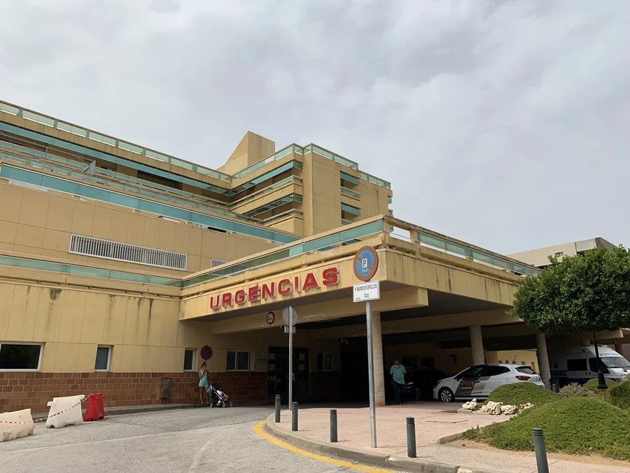 Hospital Costa del Sol, donde han sido evacuados los heridos.