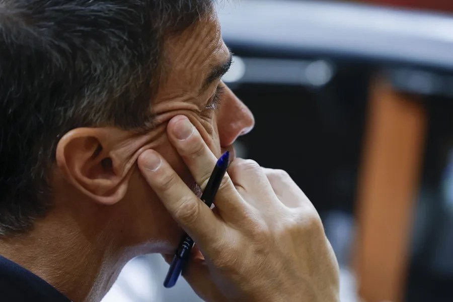 El presidente del Gobierno, Pedro Sánchez