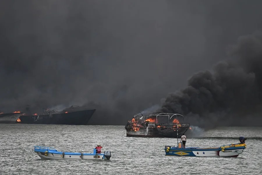 Ecuador incendio