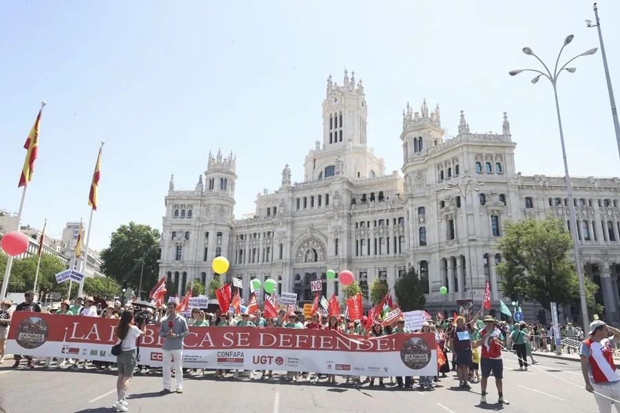 PROTESTA EDUCACION MADRID