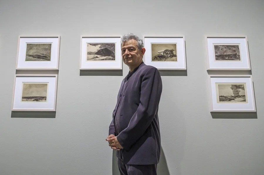 Inauguración de la muestra 'Espacios ocultos. Goya en silencio. José Manuel Ballester', que podrá visitarse hasta el 12 de octubre en el IAACC Pablo Serrano de Zaragoza.