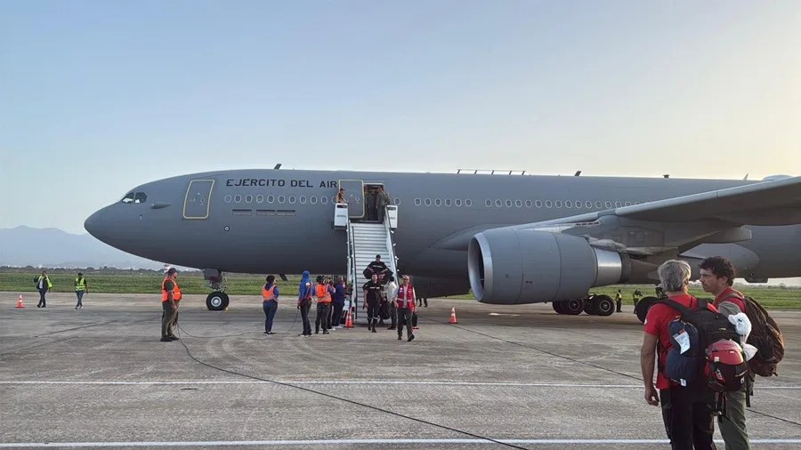 España avión ayuda Venezuela