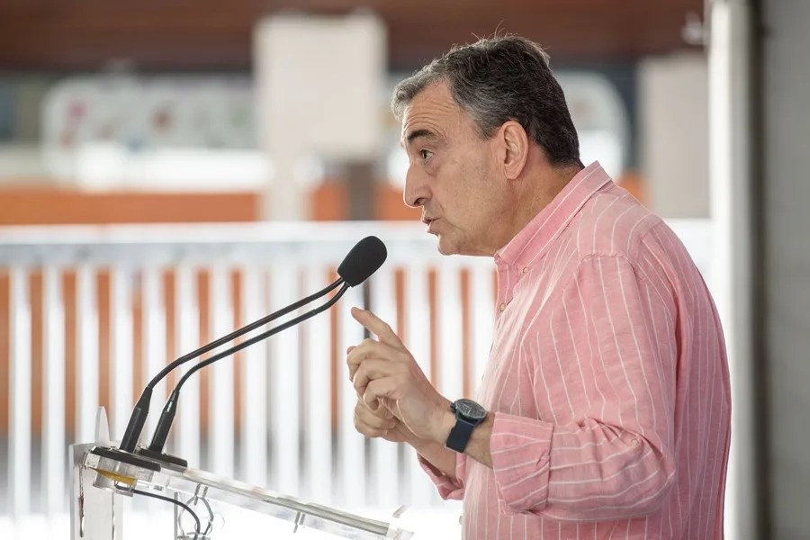 El presidente del PNV, Aitor Esteban
