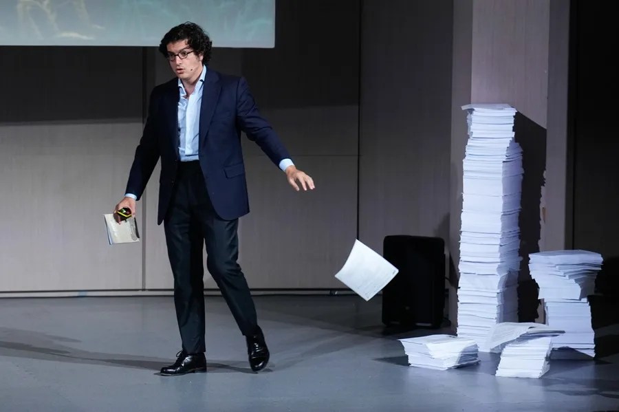 El portavoz económico de VOX, José María Figaredo,