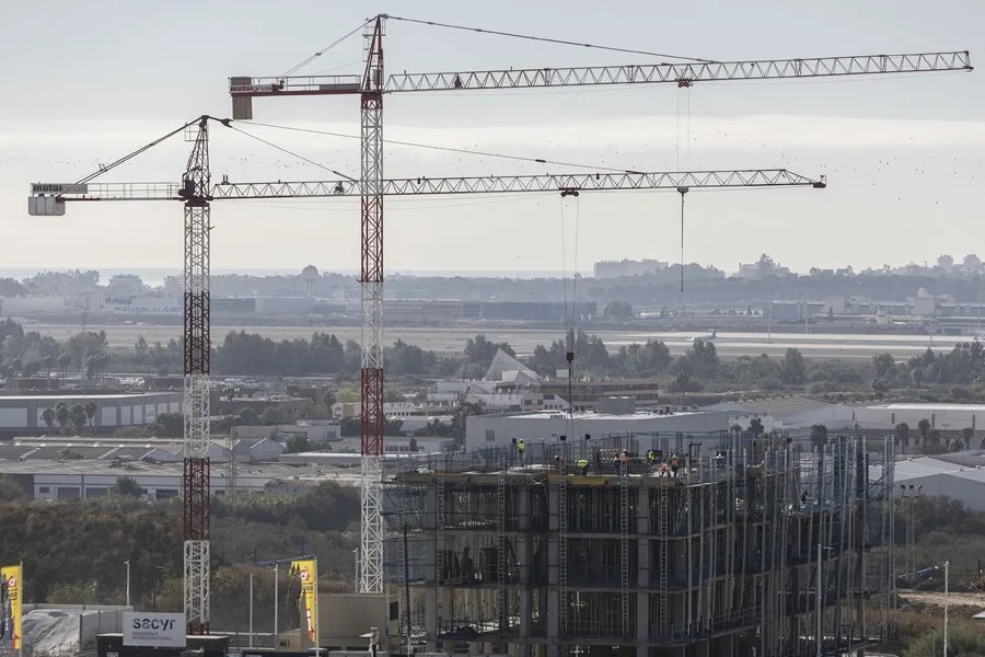 Construcción de viviendas.