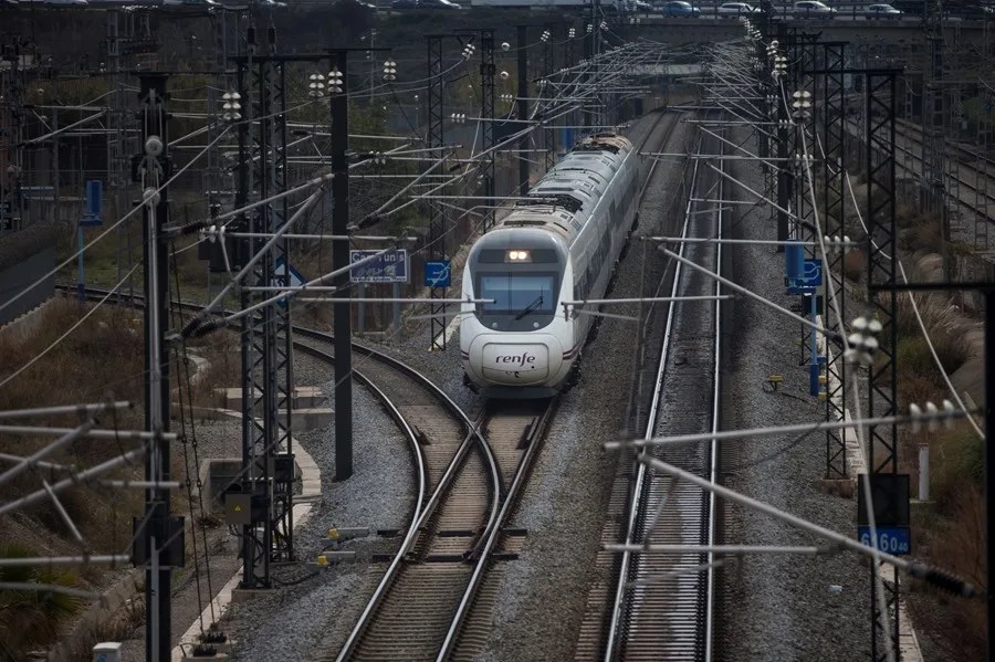 Imagen de archivo de un tren AVE