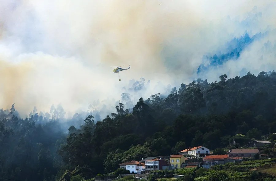 incendio Padrón Coruña