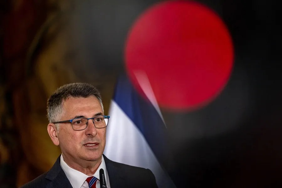 El ministro de Asuntos Exteriores israelí, Gideon Saar