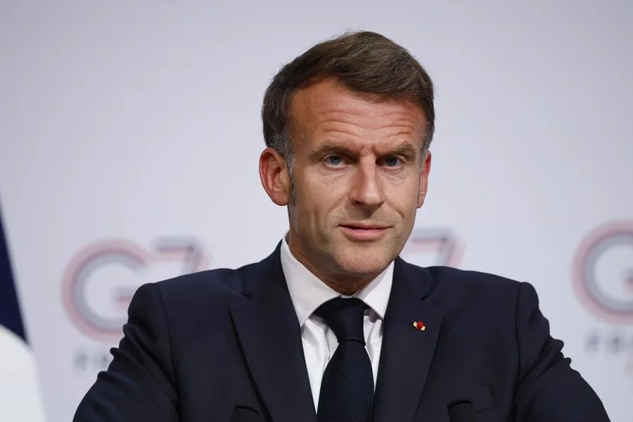 El presidente francés, Emmanuel Macron.