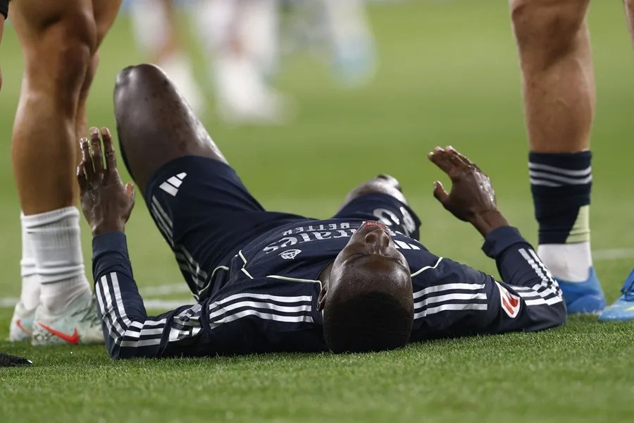 El jugador del Real Madrid Ferland Mendy