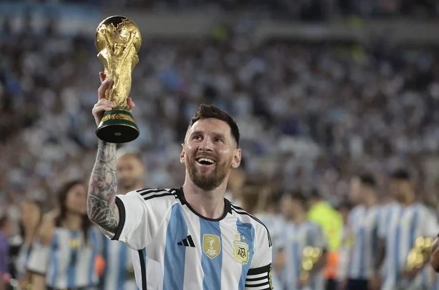 El futbolista argentino Leo Messi