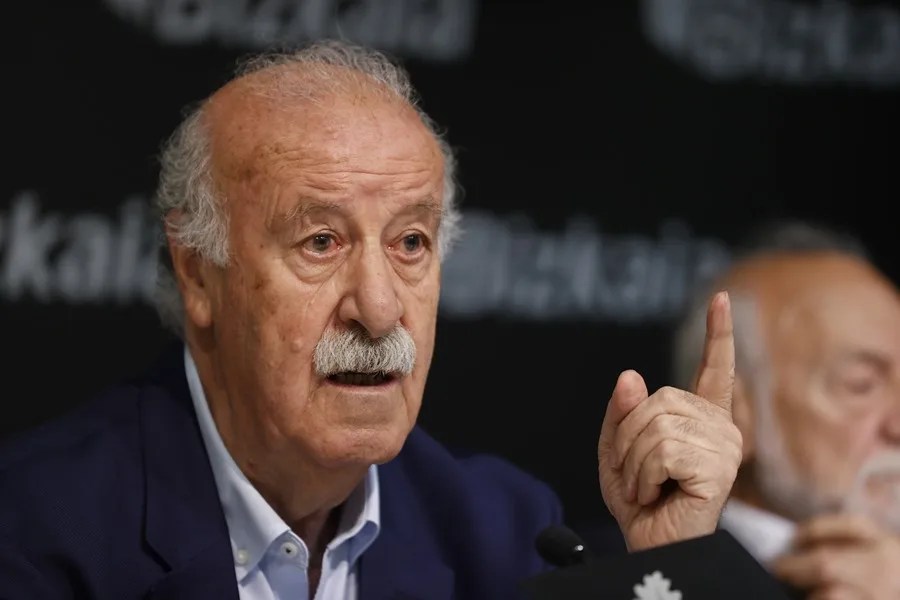 El exseleccionador nacional de fútbol Vicente del Bosque