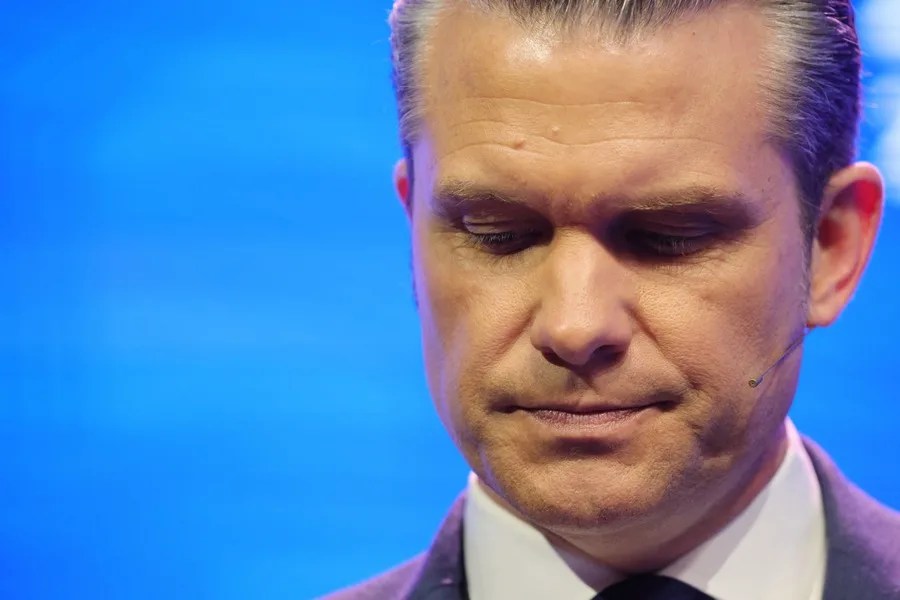 El secretario de Defensa de Estados Unidos, Pete Hegseth