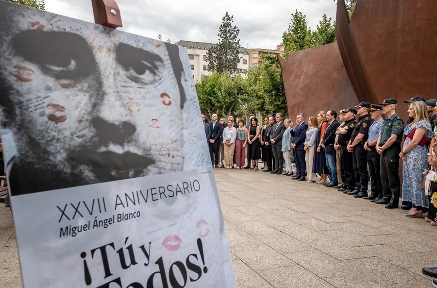 Un homenaje a Miguel Ángel Blanco.