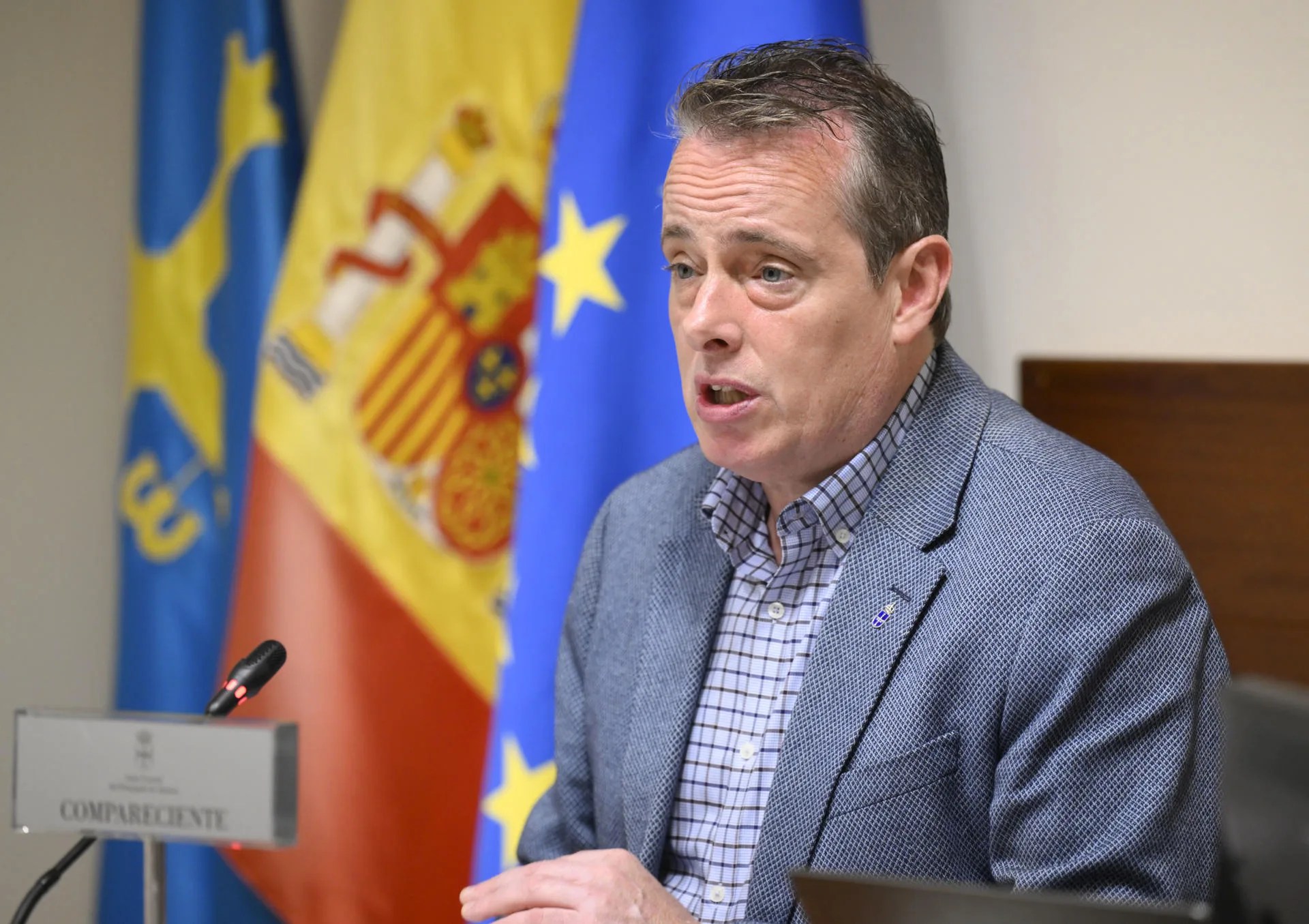 El consejero de Medio Rural y Política Agraria, Marcelino Marcos, en una imagen de archivo. EFE/ Eloy Alonso