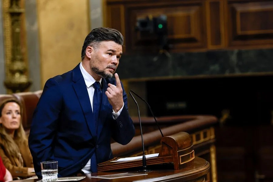 Rufián ERC Sánchez corrupción