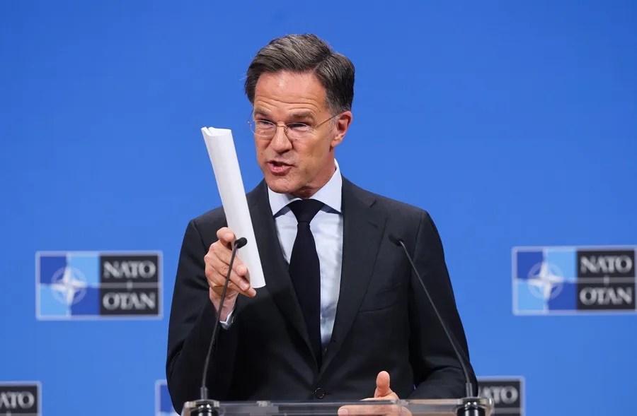 El secretario general de la OTAN, Mark Rutte